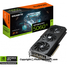 کارت گرافیک گیگابایت مدل RTX 5060Ti GAMING WF OC 8GB D7 3FAN کارت گرافیک گیگابایت مدل RTX 5060Ti GAMING WF OC 8GB D7 3FAN